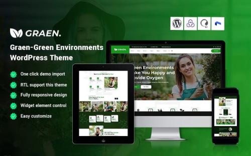 Graen - Green Environments WordPress Theme theme free